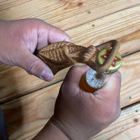 Bat Bottle Opener Cast Iron