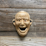 Sleepy Joe Old Man Bottle Opener, Cast Iron Wall Mounted Opener Beer Bar Man Cave