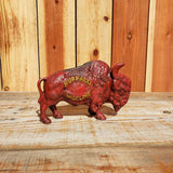 Buffalo Gasoline Cast Iron Coin Bank