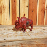 Buffalo Gasoline Cast Iron Coin Bank
