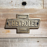 Chevrolet Brass Bow tie Plaque