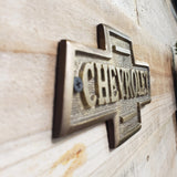 Chevrolet Brass Bow tie Plaque