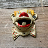 Circus Clown Cast Iron Wall Mount Bottle Opener
