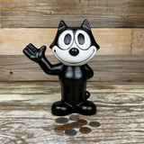 Felix the Cat Cast Iron Coin Bank | Heavy Vintage Piggy Bank