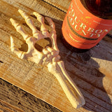 Cast Iron Skeleton Hand Bottle Opener