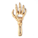 Cast Iron Skeleton Hand Bottle Opener