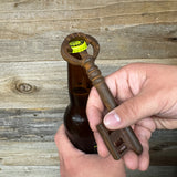 Jailhouse Cast Iron Key Bottle Opener Natural Rust Antiqued Finish