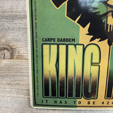 King Kush Cannabis Culture Metal Sign