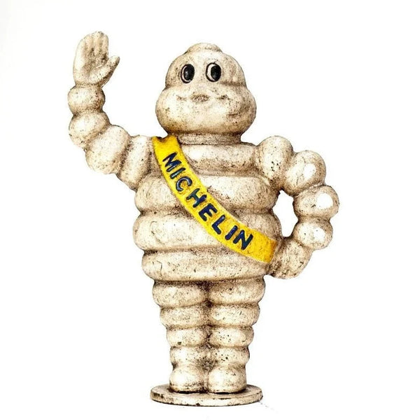 Michelin Man 6.5” Cast Iron Coin Bank