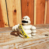 Michelin Man Cast Iron Mechanical Coin Bank