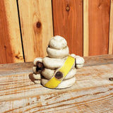 Michelin Man Cast Iron Mechanical Coin Bank