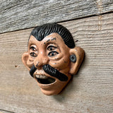 Four Eyed Drunk "PEPE" Cast Iron Wall Mount Bottle Opener