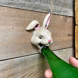 Rabbit Cast Iron Wall Mount Bottle Opener