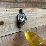 Route 66 Cast Iron Wall Mount Bottle Opener