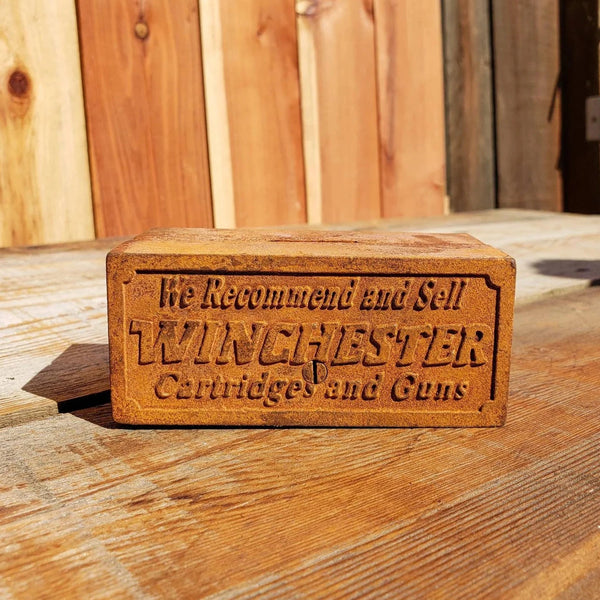 Winchester Cast Iron Coin Bank