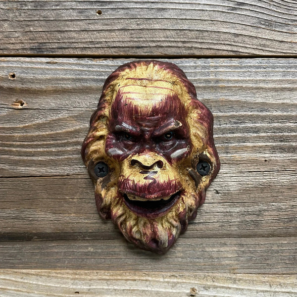 Bigfoot Cast Iron Wall Mount Bottle Opener