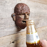 Werewolf Cast Iron Wall Mount Bottle Opener
