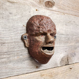 Werewolf Cast Iron Wall Mount Bottle Opener