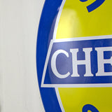 Licensed Chevrolet Super Service 15" Dome Metal Sign