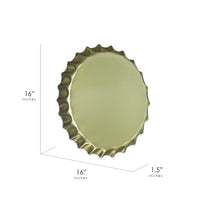 Corona Extra Bottle Cap Shaped Beer Wall Décor