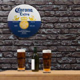 Corona Extra Dome Metal Sign (15")